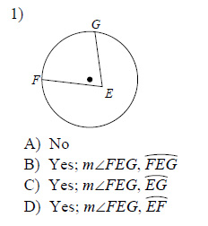Circles-Inscribed-angles-Easy