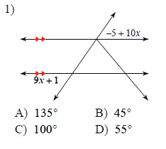 Parallel-Lines-and-the-Coordinate-Plane-Parallel-lines-and-transversals-Hard