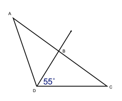 Properties of Triangles - Angle bisectors Worksheets