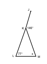 Exterior Angle Theorem Worksheets