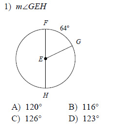 Circles-Measures-of-arcs-and-central-angles-Medium