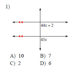 Parallel Lines And Transversals Worksheets