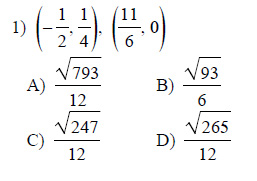 Parallel-Lines-and-the-Coordinate-Plane-The-Distance-Formula-Hard