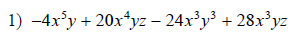 Factoring-Common-factor-only-hard