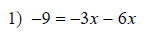 Equations-Multi-step-equations-easy